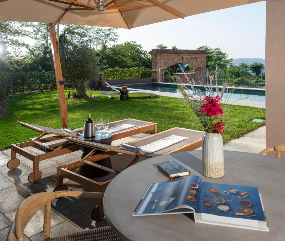 Bazén v ubytování Domus in Cauda - Pool Langhe View - Free Parking & Wi-Fi nebo v jeho okolí