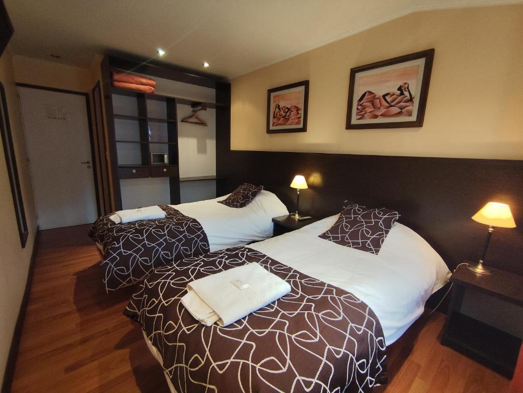 Postel nebo postele na pokoji v ubytování Las Retamas B&B