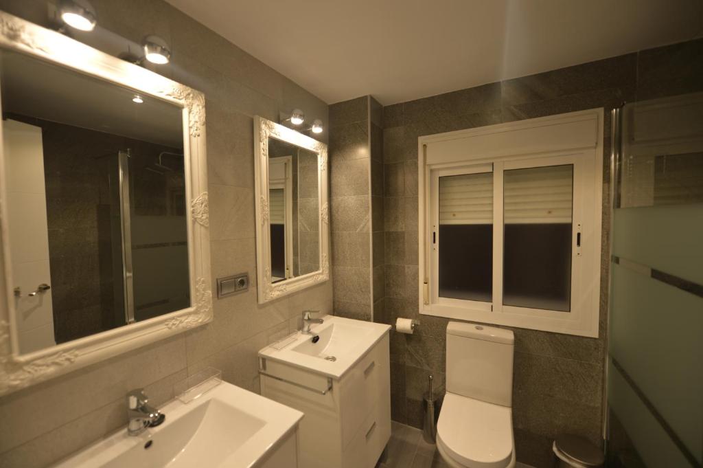 Koupelna v ubytování Apartamento Victoria