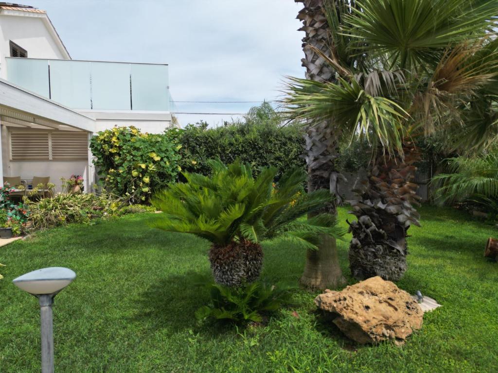 Vonkajšia záhrada v ubytovaní Birgi holiday home