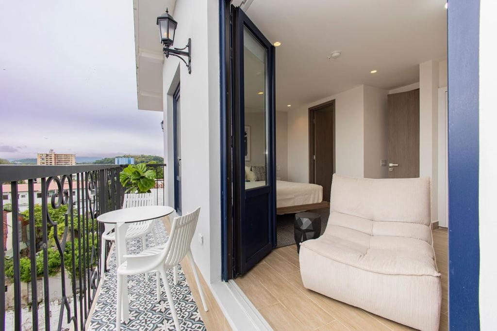 Balcone o terrazza di La Cuadra Apartments By Acomodo