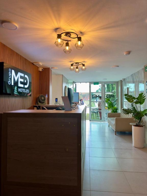 Vstupní hala nebo recepce v ubytování Hotel Med Llanogrande