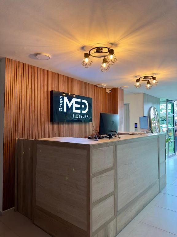 Certifikát, hodnocení, plakát nebo jiný dokument vystavený v ubytování Hotel Med Llanogrande