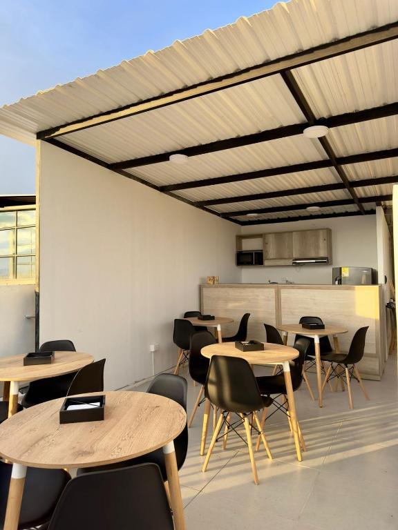 Posezení v ubytování Hotel Med Llanogrande