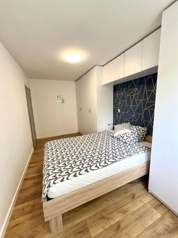 Postel nebo postele na pokoji v ubytování Apartament Gallusa