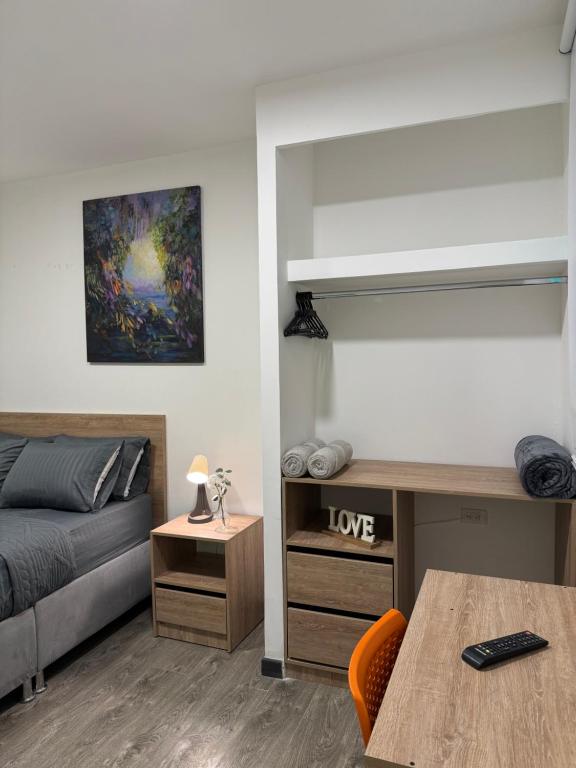 Posezení v ubytování Hostelfc Javeriana