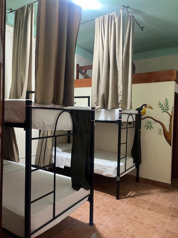 Postel nebo postele na pokoji v ubytování Candileja hostel