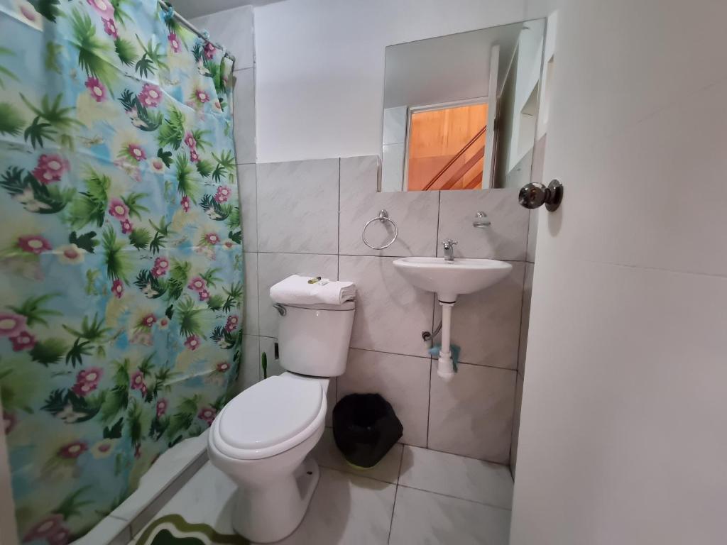 Koupelna v ubytování La Casa de Laura - Plaza