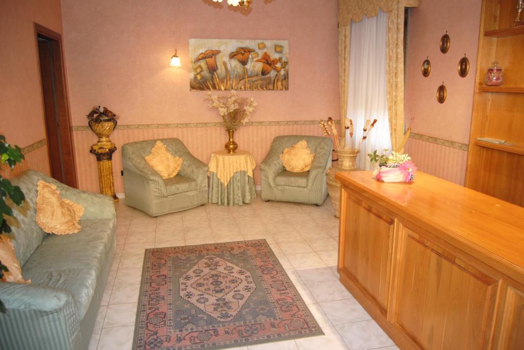Posezení v ubytování Hotel Nespolo D'Oro