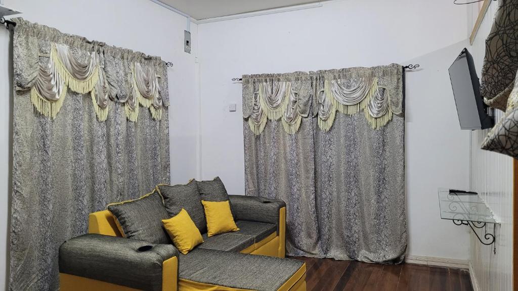 Posezení v ubytování AOS Rentals