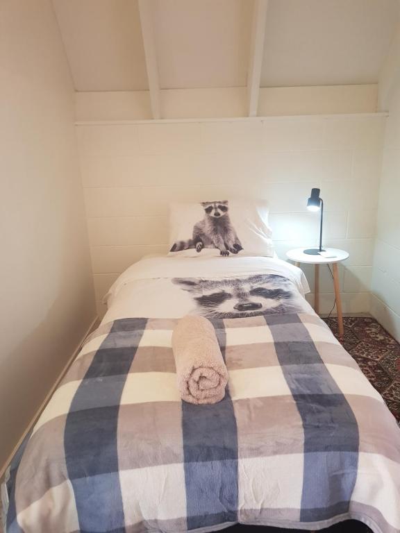 Postel nebo postele na pokoji v ubytování Father House