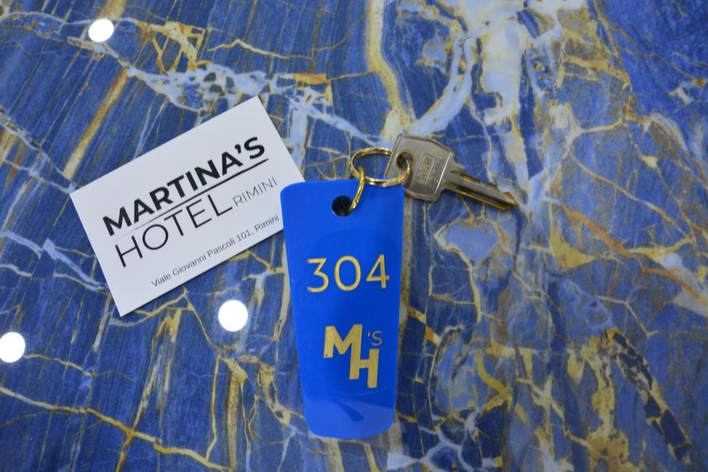 Certifikát, hodnocení, plakát nebo jiný dokument vystavený v ubytování Martina's Hotel
