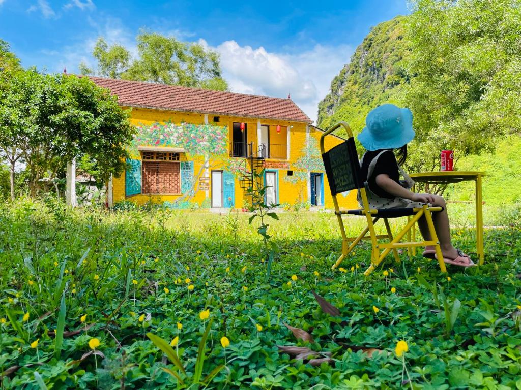 Zahrada ubytování Huy-Homestay