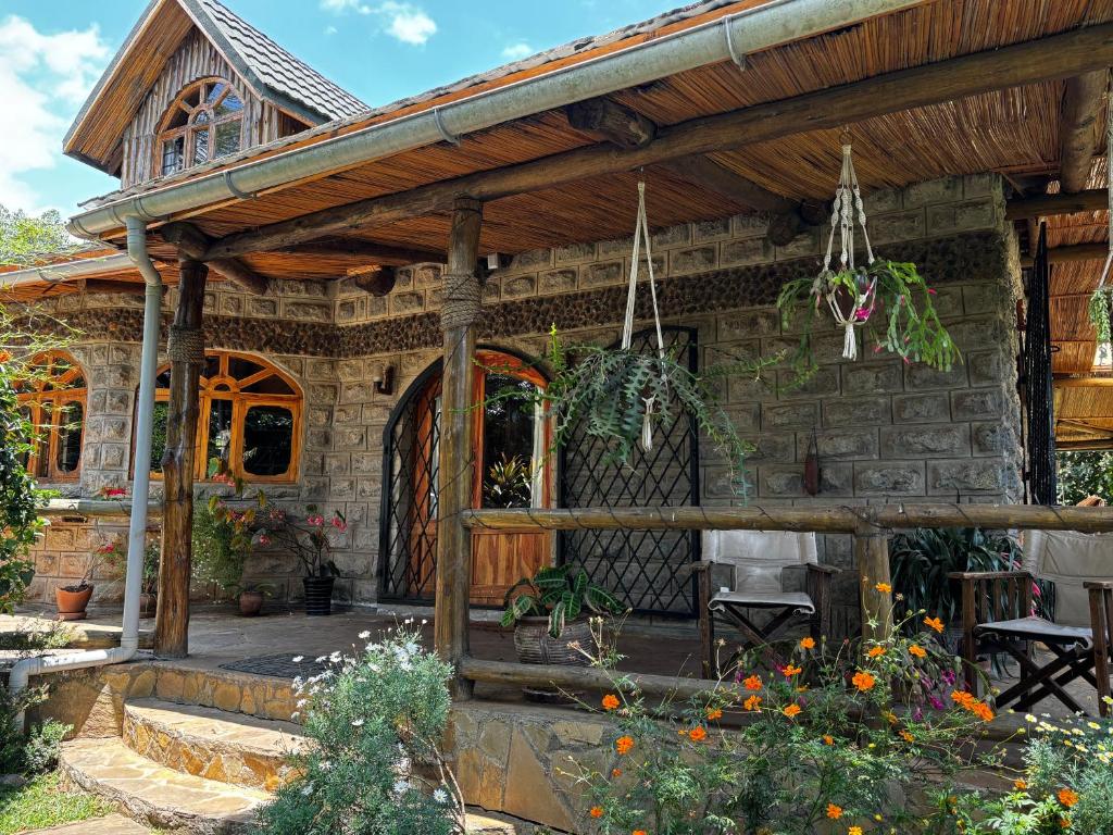 Zahrada ubytování Magical Malewa Retreat