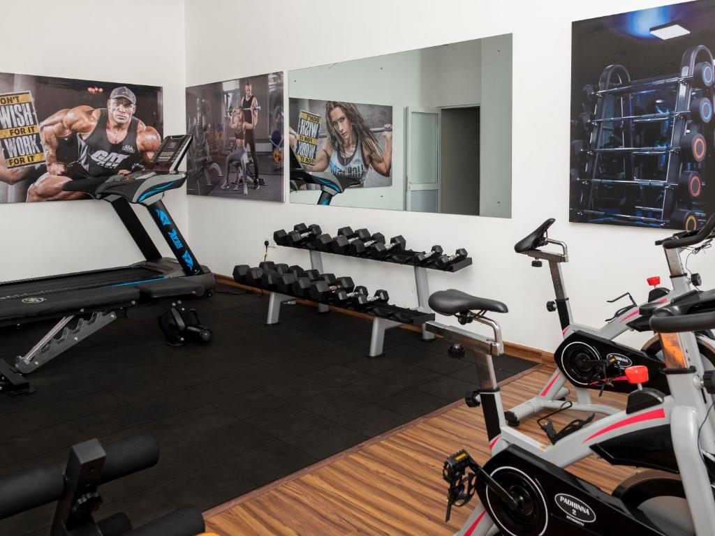 Fitness centrum a/nebo fitness zařízení v ubytování Corundum Breeze Negombo