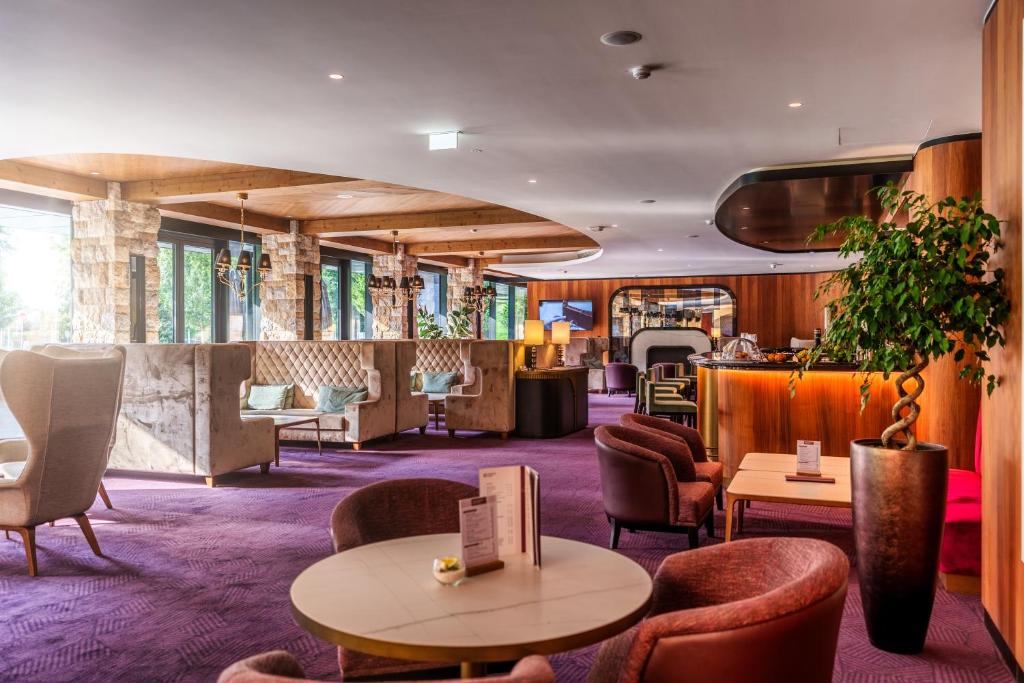 Istumisnurk majutusasutuses HABAKUK Wellness & Event Hotel