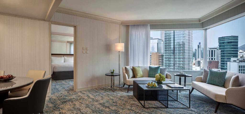 Posezení v ubytování JW Marriott Hotel Hong Kong