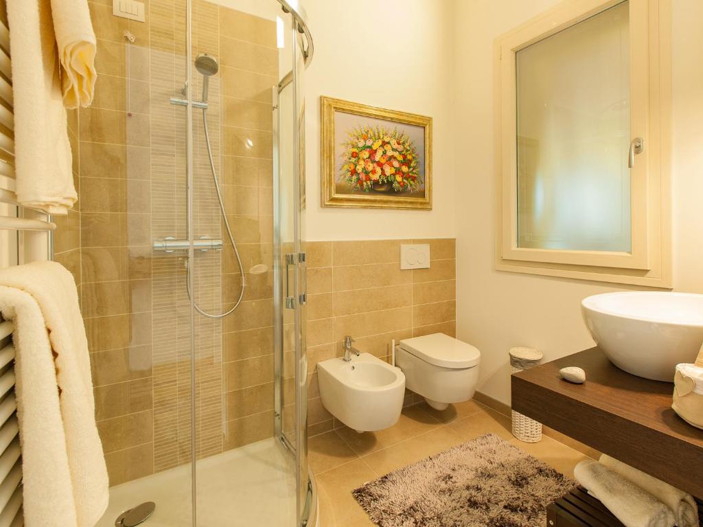 Kúpeľňa v ubytovaní B&B Cà Dea Calle