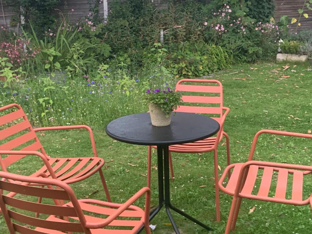 Zahrada ubytování T Nest van Heeden
