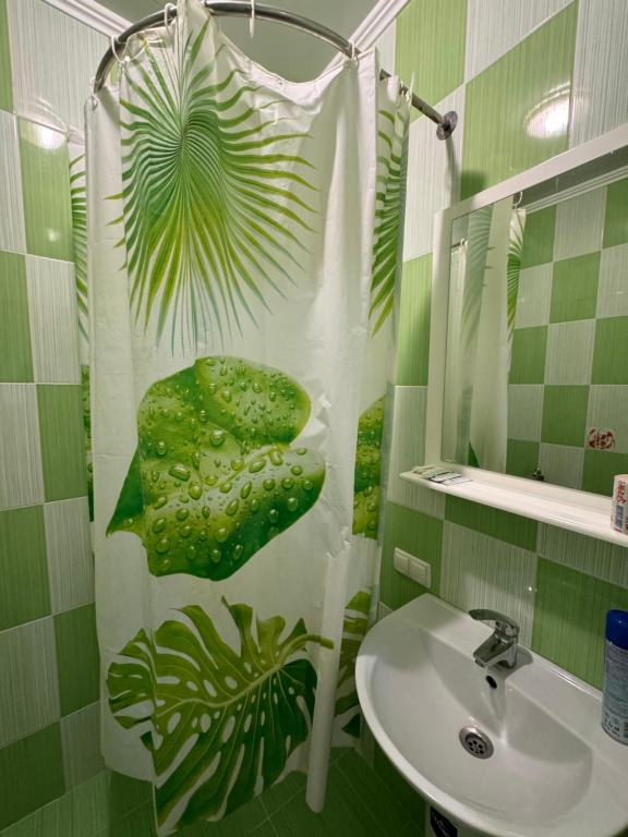 Koupelna v ubytování Guest House Na Suvorova