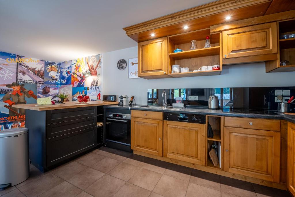 Vallorcine Apartments - Happy Rentals - Appartement Met Uitzicht Op De Bergen