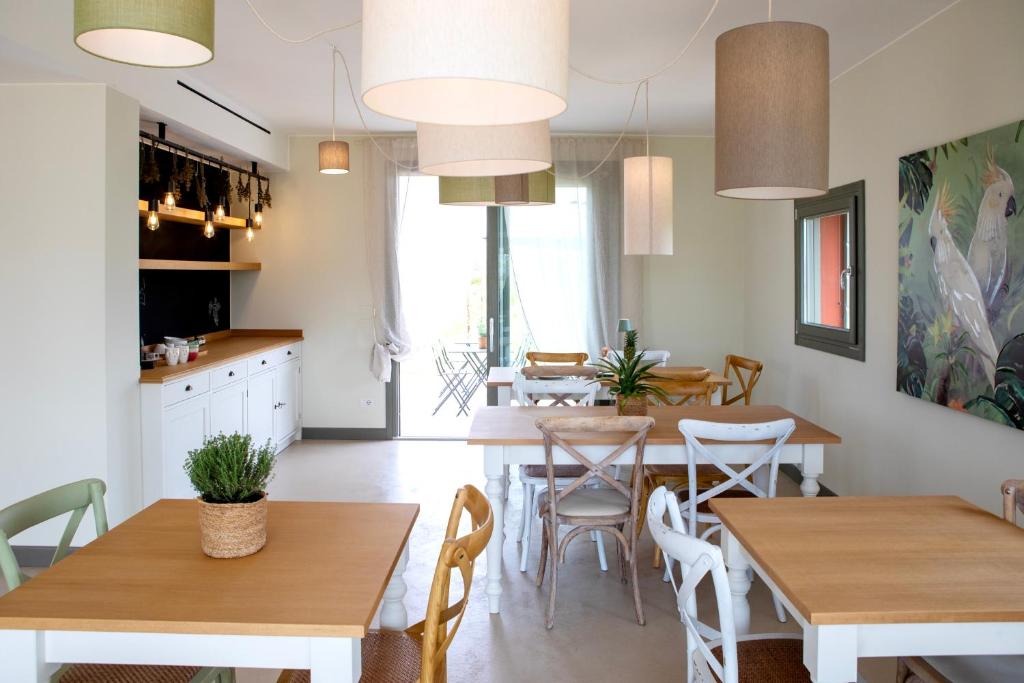 Posezení v ubytování Agriturismo La Rosarnetta