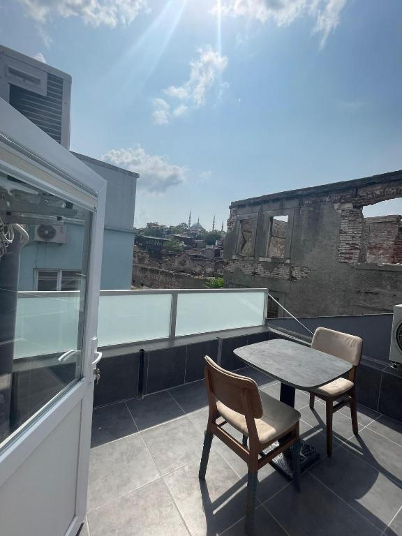 Balkón nebo terasa v ubytování moonlight hotel