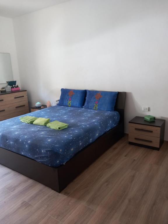 Postel nebo postele na pokoji v ubytování Luxury Garden Flat