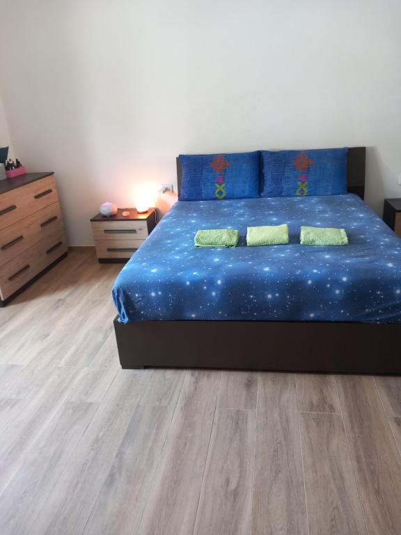 Postel nebo postele na pokoji v ubytování Luxury Garden Flat