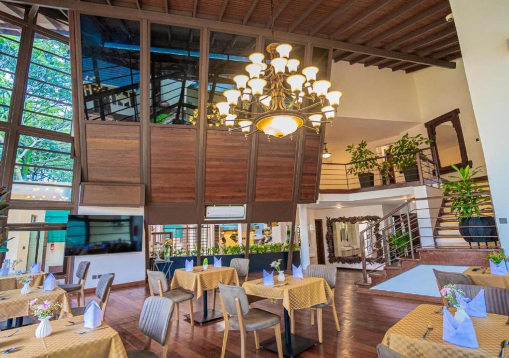 Restaurace v ubytování Light Villas Gigiri