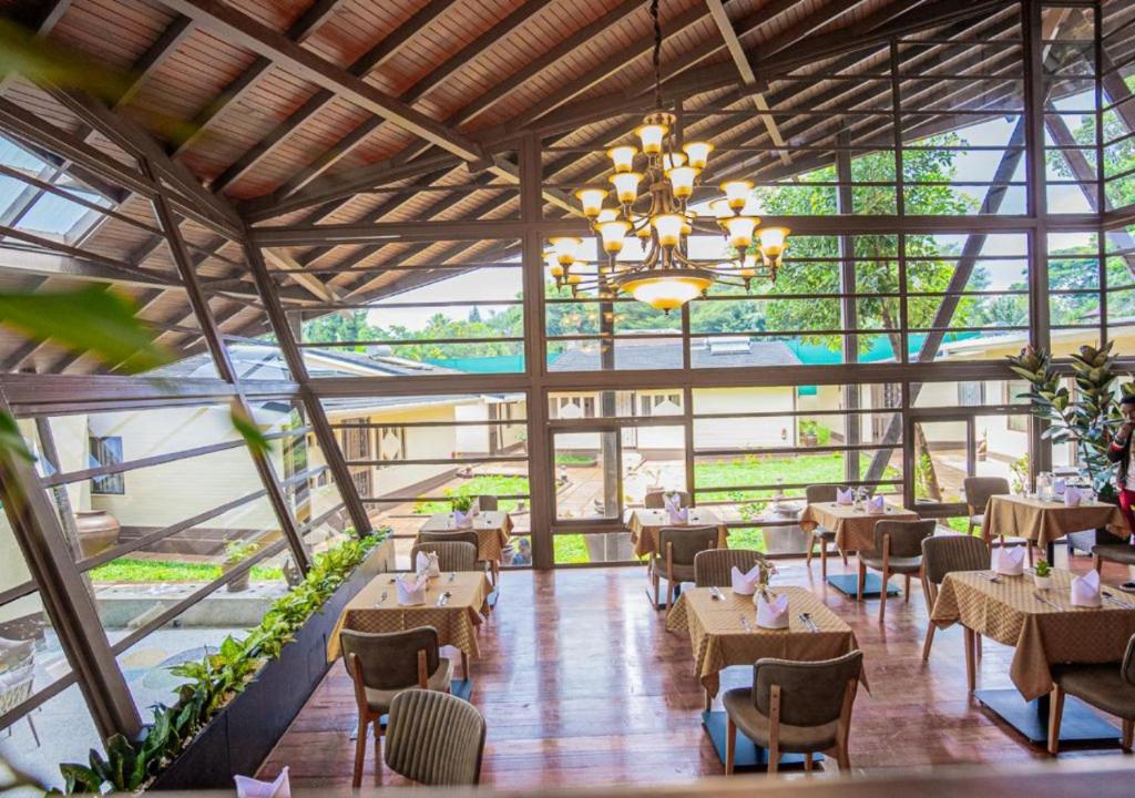 Restaurace v ubytování Light Villas Gigiri