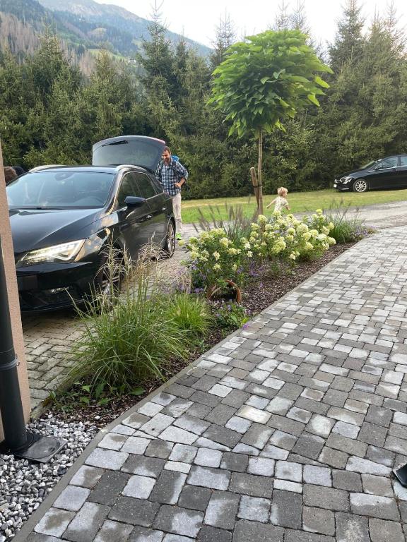 Vonkajšia záhrada v ubytovaní Haus Waldschmied Exclusiv