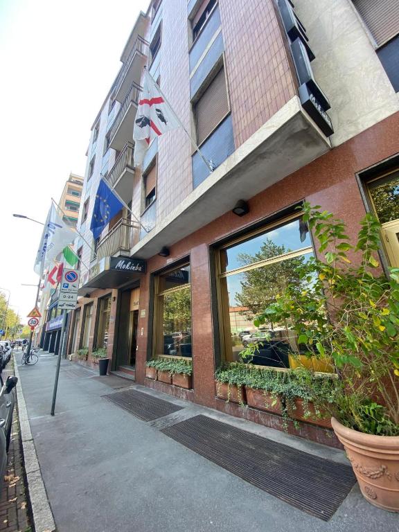 Budova, v ktorej sa hotel nachádza