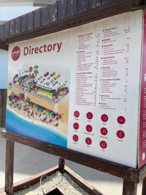 Certifikát, hodnocení, plakát nebo jiný dokument vystavený v ubytování Casa Dushi Bida