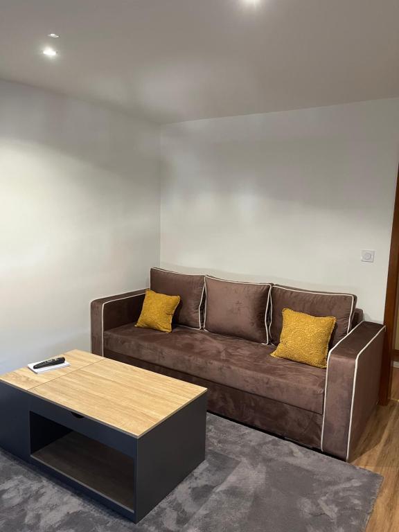Posezení v ubytování AppartHôtel Elite Spa