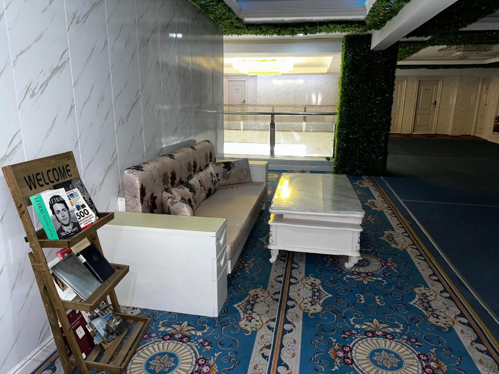 Posezení v ubytování HOTEL AVIACIOn