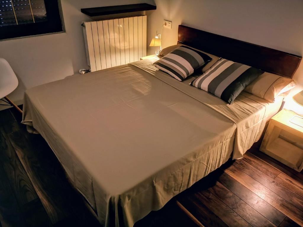 Postel nebo postele na pokoji v ubytování Venta de Lizarraga