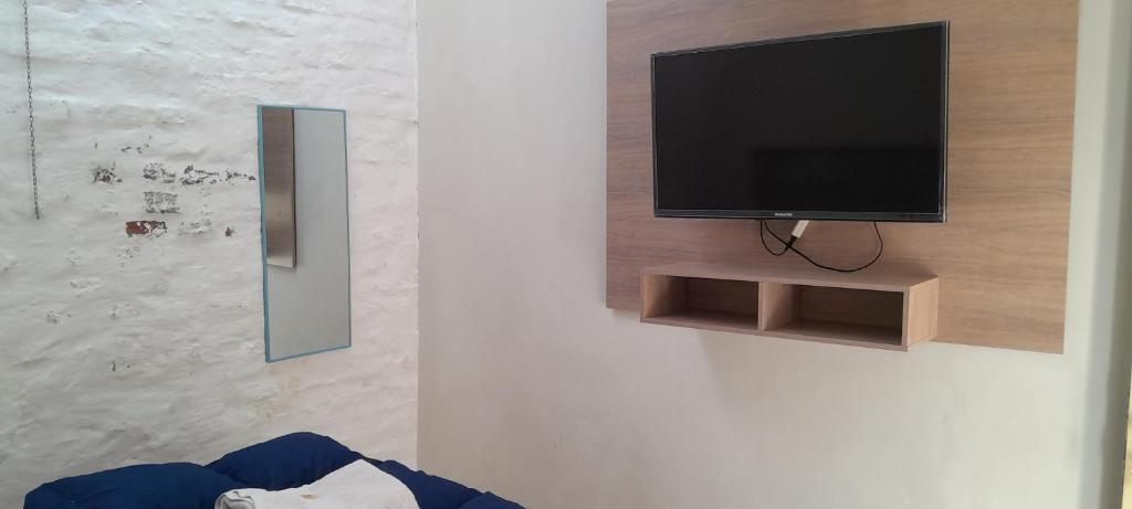 TV a/nebo společenská místnost v ubytování Ríos que nos unen