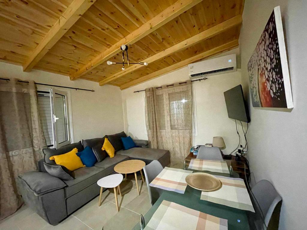 Posezení v ubytování Galini Home