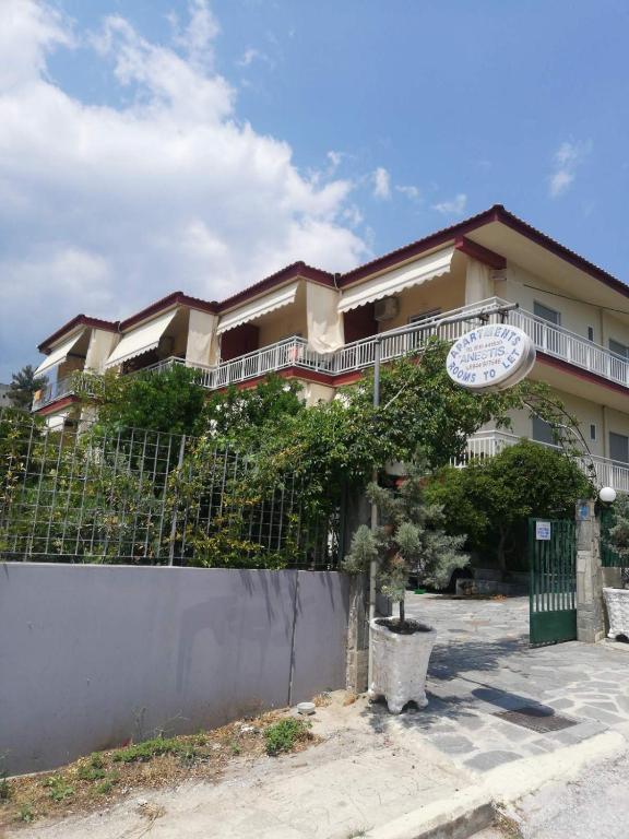 Budova, kde se apartmán nachází