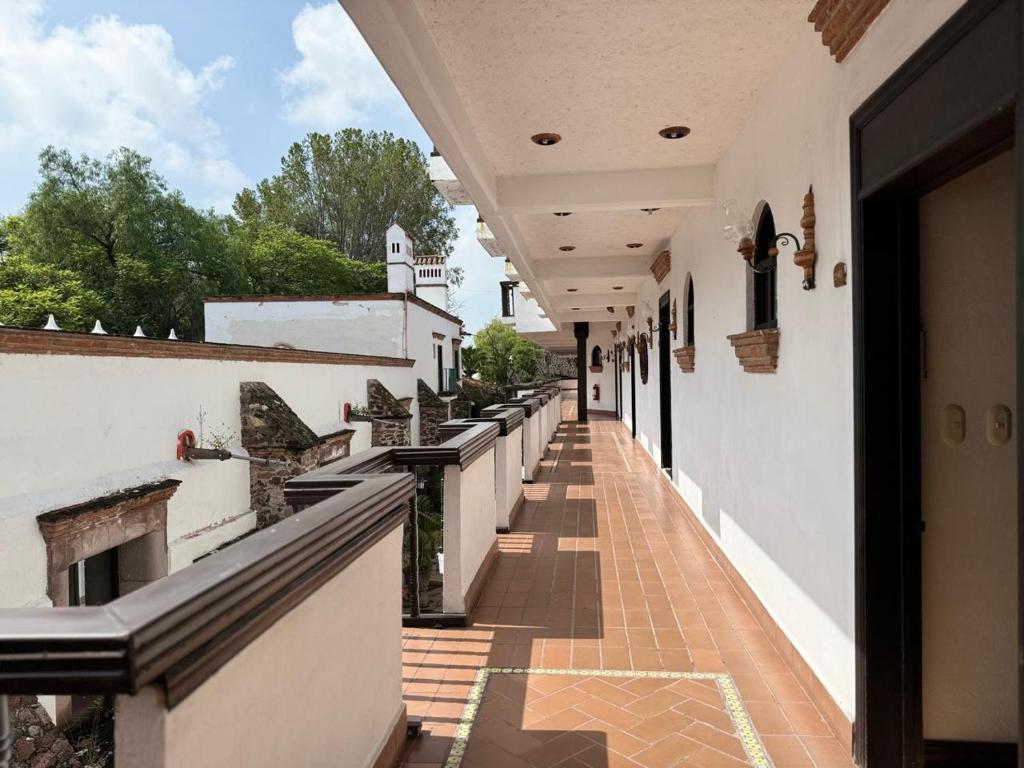 Balkón nebo terasa v ubytování Hotel Ex Hacienda La Pitaya Querétaro