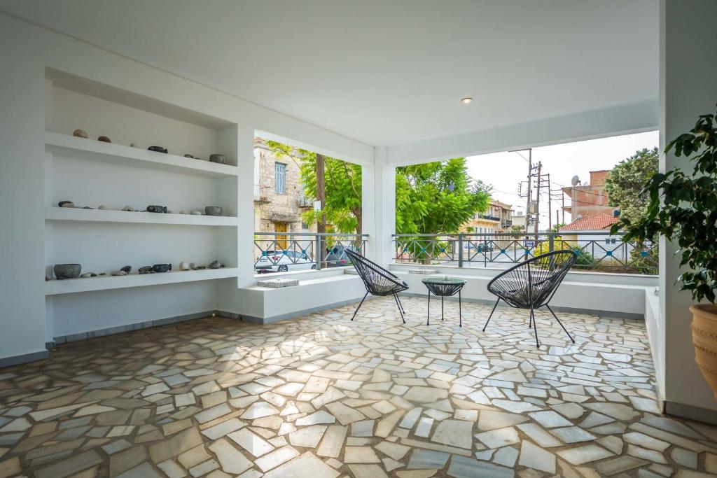 Balkón nebo terasa v ubytování Magical Seaside Town Boutique Apts 2