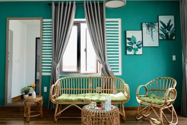 Posezení v ubytování Kivi Homestay Hoi An