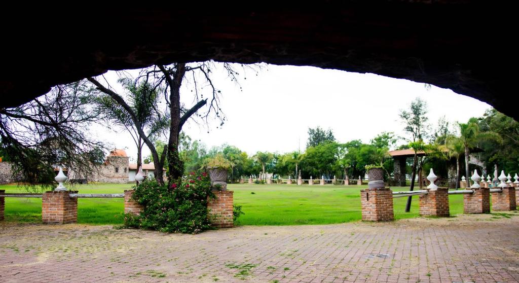 Zahrada ubytování Hotel Ex Hacienda La Pitaya Querétaro
