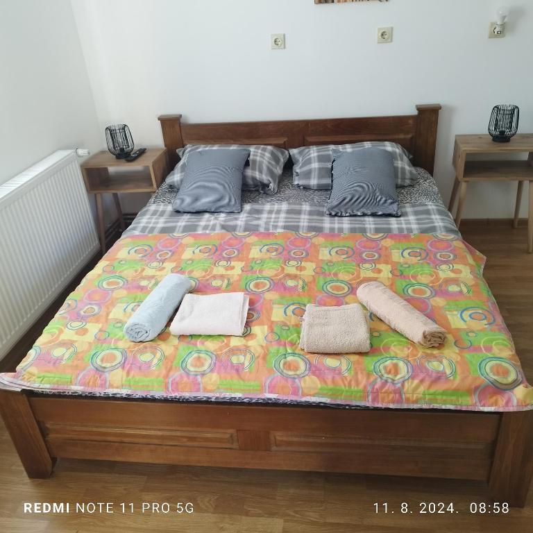 Postel nebo postele na pokoji v ubytování Salvatori