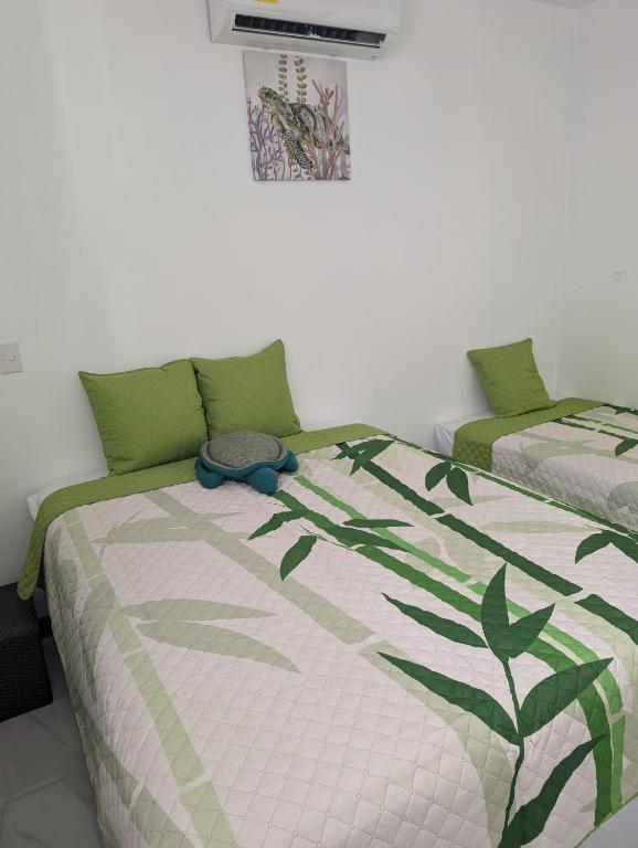Postel nebo postele na pokoji v ubytování Hotel Bosques de Pinilla