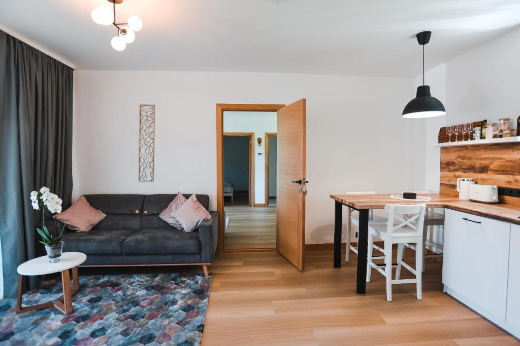 Kuchyň nebo kuchyňský kout v ubytování Home Stay Juniper