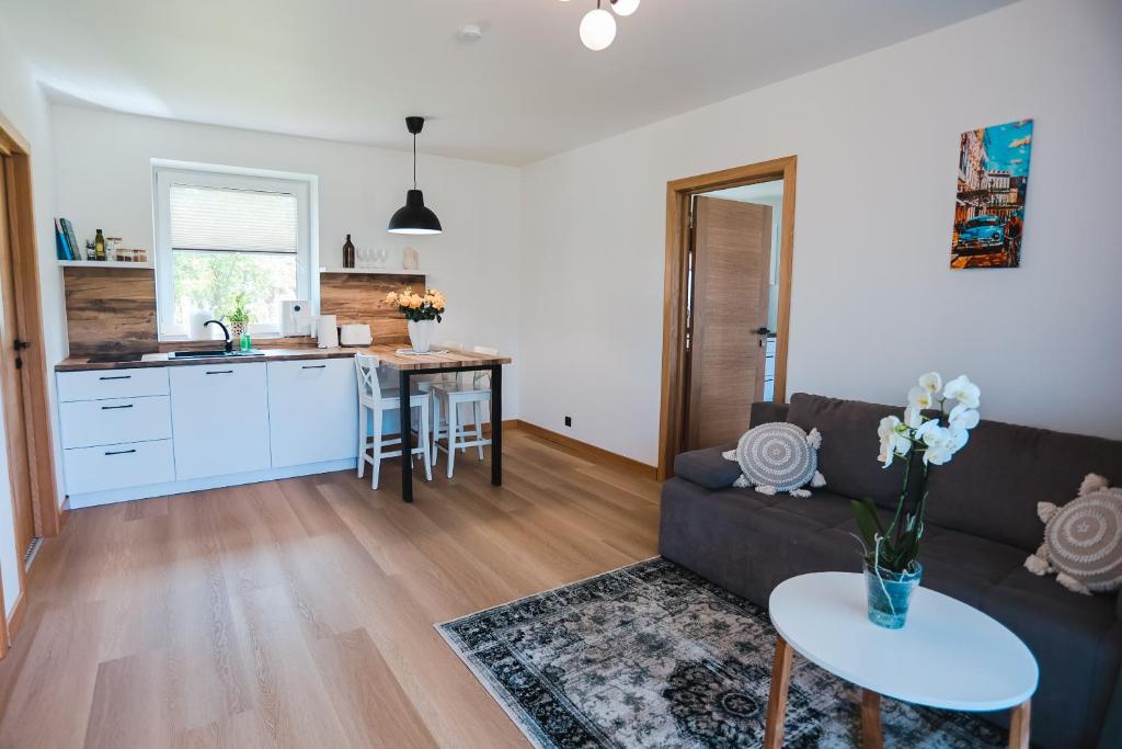 Kuchyň nebo kuchyňský kout v ubytování Home Stay Juniper