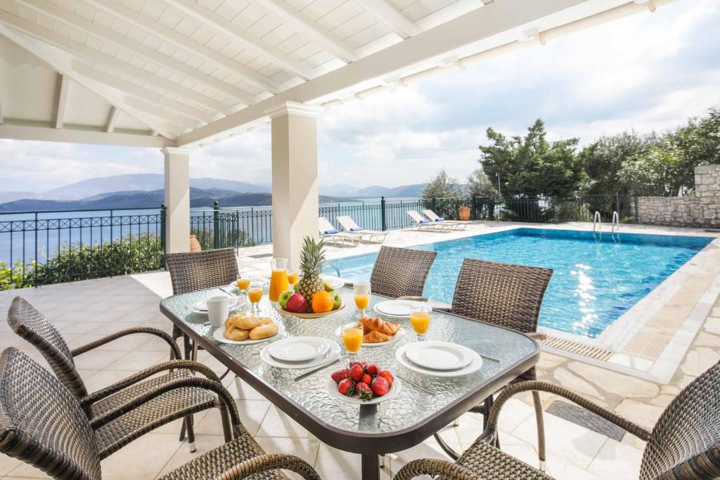 The swimming pool at or close to Villa Zeus