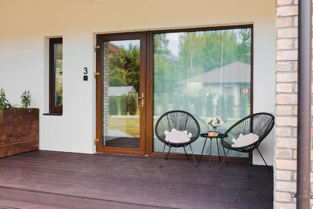 Balkón nebo terasa v ubytování Home Stay Juniper